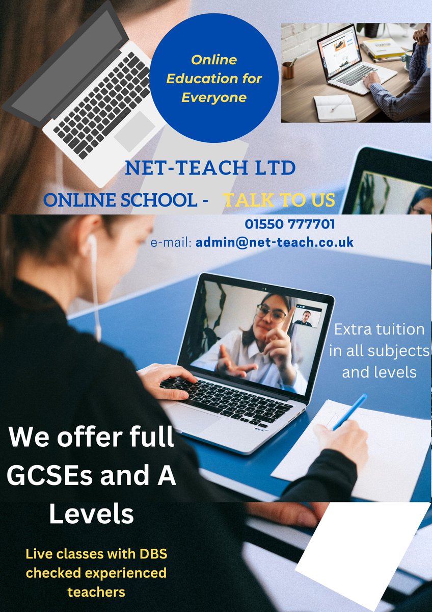NetTeachLtd's tweet photo. We are an award winning educational company with great results and 12 years experience. We teach across the world and we offer all subjects at all levels :) https://t.co/8CX74rUsYX