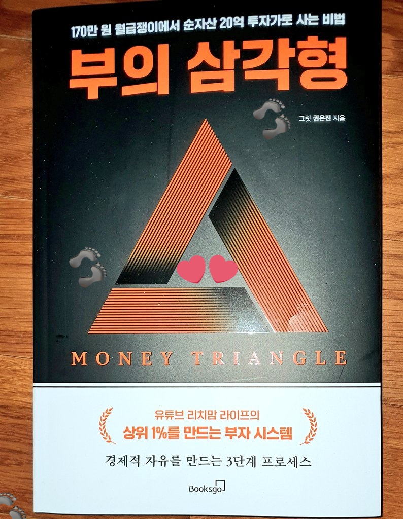SIMPJ01365663's tweet photo. #부의삼각형
#그릿 #권은진 저자 #북스고 출판
#유튜브 리치맘의 #MoneyTriangle
#경제적자유~를 만드는 3단계 #process
1단계 #부동산 #욕망 #레버리지 #리스크
2단계 #미국주식 #ETF #배당주
#3단계 #국내주식 #단순법칙 #멘탈관리
#부의프로세스
잠잘때도 #자동수익시스템
#risk
#Mental
#Leverage https://t.co/intCLokHgZ