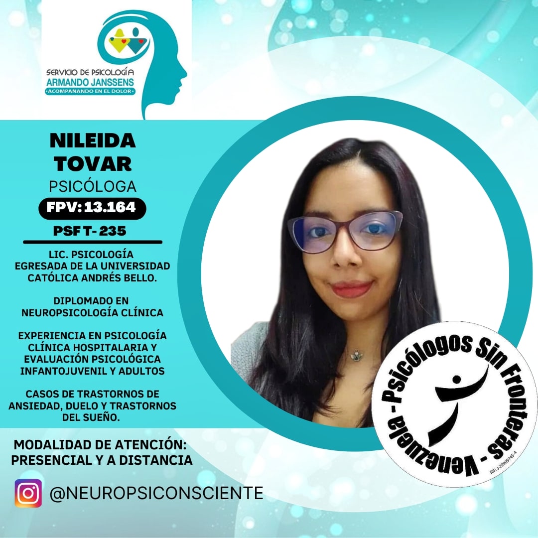 Conoce a nuestro equipo de atención psicológica.

Servicio de Psicología "Armando Janssens" de <a href="/psfvenezuela/">Psic. Sin Fronteras Venezuela</a>

#Psicologia #SaludMental #psfvenezuela #psicologos #Venezuela