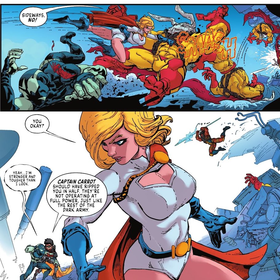 Doniiivan's tweet photo. Que bien que le dieron cámara a Sideways 😭
en Dark Crisis: The Dark Army, ojala y aparezca en mas comics, es un personaje con mucho potencial.
#DerekJames
#DCComics #DC #DarkCrisis #TheDarkArmy https://t.co/rs2OIKRAaR
