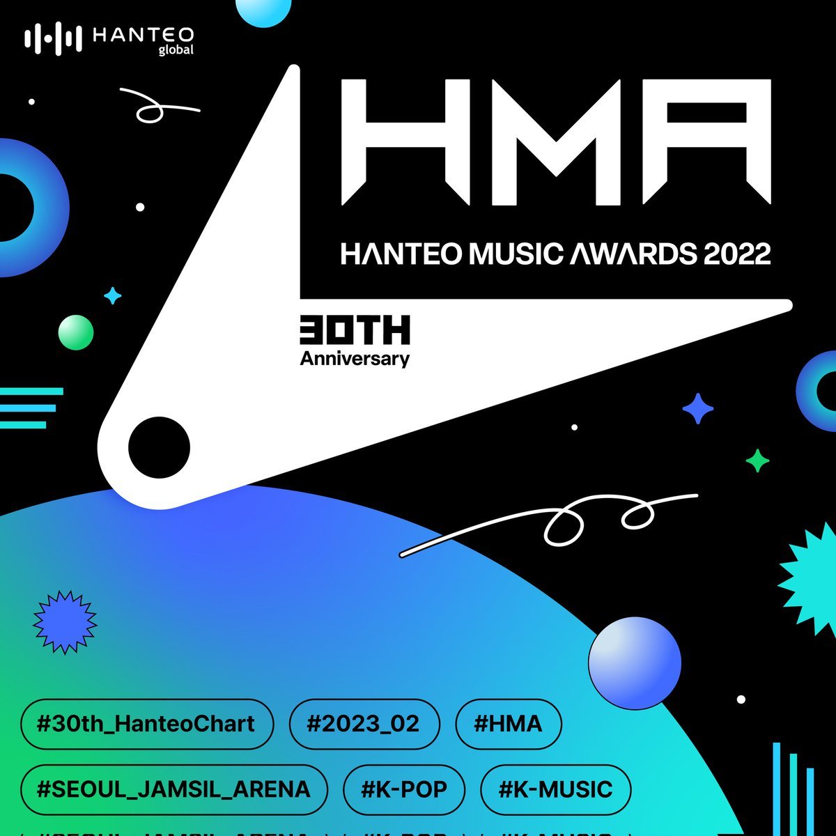 HanteoNews's tweet photo. ‘Hanteo Music Awards’ in Celebration of the 30th Anniversary of Hanteo Chart is Finally Here → To be held at Jamsil Arena in February!

#30주년_한터뮤직어워즈2022 
#30th_HanteoMusicAwards2022
#HanteoMusicAwards #HMAs
@Hanteo_HMAs

Full Article🔗https://t.co/lqMrGbX5iL https://t.co/oFZJc913ev