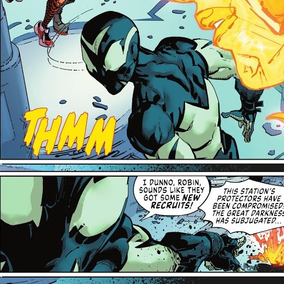 Doniiivan's tweet photo. Que bien que le dieron cámara a Sideways 😭
en Dark Crisis: The Dark Army, ojala y aparezca en mas comics, es un personaje con mucho potencial.
#DerekJames
#DCComics #DC #DarkCrisis #TheDarkArmy https://t.co/rs2OIKRAaR