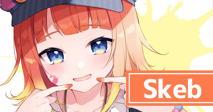 遅くなってしまいましたがサイトの方でも公開しました!!Skeb⋄【Vtuberねき】ちゃん描いてみた!!!  