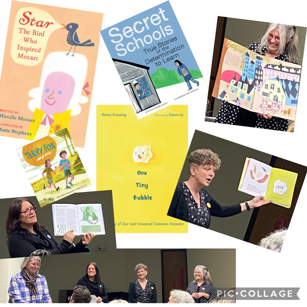 𝕁𝕚𝕝𝕝𝕚𝕒𝕟 𝔻𝕠𝕓𝕤𝕠𝕟 (@jillian_dobson) on Twitter photo I’m still grinning from ear to ear after such a great launch of delightful new books by @heathercamlot & #ErinTaniguchi and <a href="/KarenKrossing/">Karen Krossing</a> & <a href="/dawndawnillo/">Dawn Lo</a> and <a href="/messier_et_cie/">Mireille Messier</a> & #MatteStephens with wonderful questions by <a href="/mbleatherdale/">MaryBeth Leatherdale</a> ! I’m still grinning from ear to ear after such a great launch of delightful new books by @heathercamlot & #ErinTaniguchi and <a href="/KarenKrossing/">Karen Krossing</a> & <a href="/dawndawnillo/">Dawn Lo</a> and <a href="/messier_et_cie/">Mireille Messier</a> & #MatteStephens with wonderful questions by <a href="/mbleatherdale/">MaryBeth Leatherdale</a> !