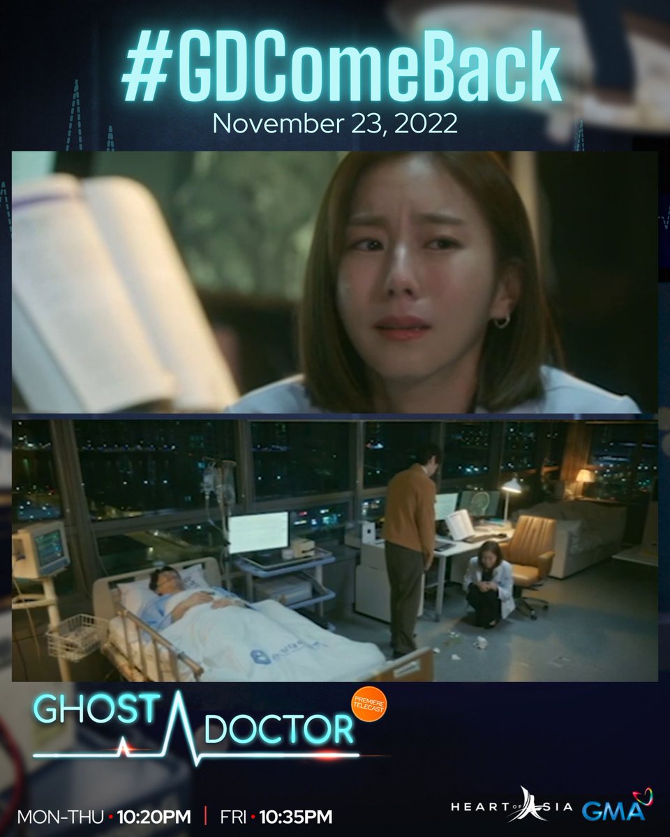 OfficialGMAHOA's tweet photo. 'Wag kang mawalan ng pag-asa, Cyrene!
#GDComeBack
#GhostDoctor https://t.co/UelQxPq6uj