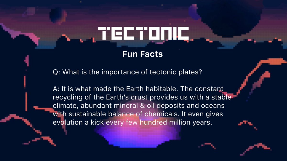 What is the importance of tectonic plates 🌋?