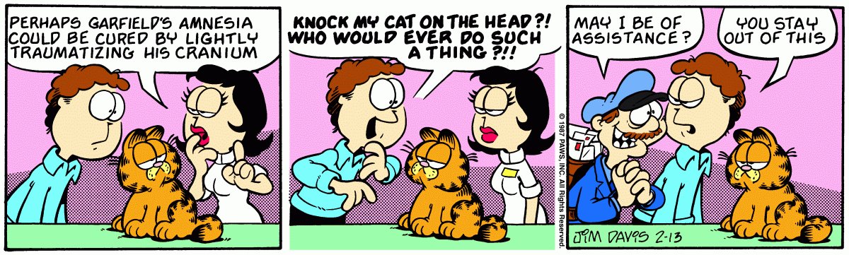 random garfield on Twitter: 