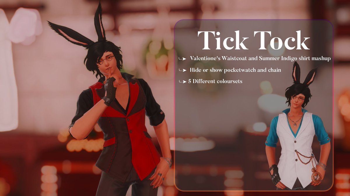 Kaitou_XIV's tweet photo. Finally done with my first mashup mod! :D
โฐโโคhttps://t.co/FK9EoUHZvT
โฐโโคhttps://t.co/ww3xM7D9cp
.
.
.
#ffxivmod | #xivmod | #ff14mod https://t.co/bBshmsHWaL