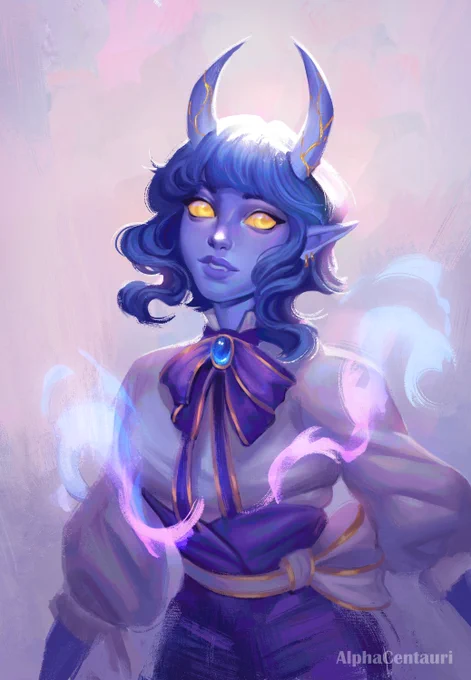 Raffle prize for  It was super fun to paint this  