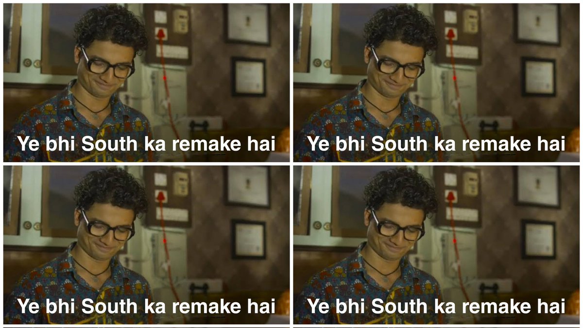 sagarcasm's tweet photo. Me looking at Bollywood movie trailers these days https://t.co/PwVc1vgiO7