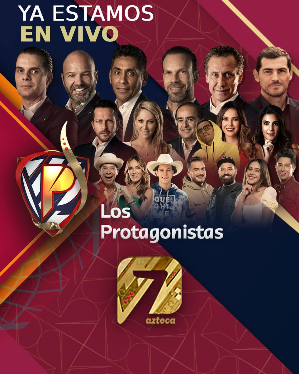 losprota's tweet photo. Ya estamos EN VIVO🚨

Arrancan Los Protagonistas del Mundial con lo mejor de la comedia y el mejor resumen de día 3 en Qatar 2022 

#ConLosProta #ElCanalDelMundial

🔴EN VIVO: @AztecaSiete https://t.co/n7sBbp3xqk