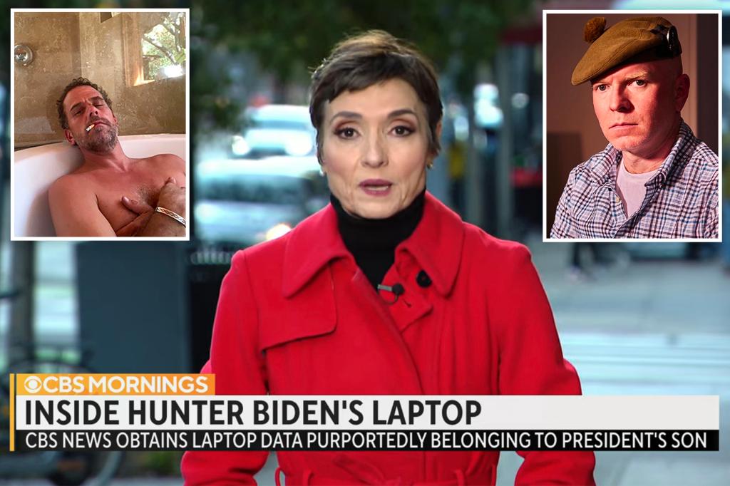 nypost's tweet photo. CBS 'confirms' Hunter Biden laptop is real 769 days after Post broke story https://t.co/n21VXGMHVs https://t.co/NZ9lpZvVrR