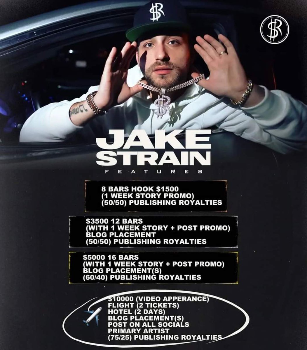 JakeStrain's tweet image. Doing a one FREE feature for the holidays. 

1 upcoming artist will be on the track plus I'll need a producer to make the beat! 

Retweet this to be considered and I'm gonna pick 1 random artist 1 + 1 producer!