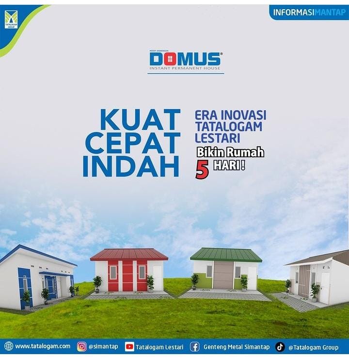 Ria_Bilqis's tweet photo. Tatalogam Lestari merupakan pemimpin pasar produksi genteng metal dan rangka atap baja ringan di Indonesia. 
#tatalogamgrouo https://t.co/vhIEk5DqHs