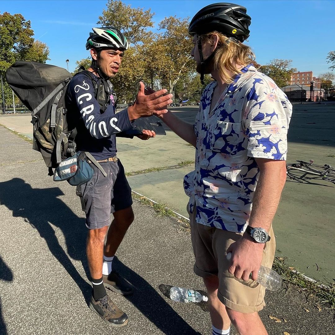 A few weeks ago our very own Darcy beat out the best of the best and came 2nd in the #CycleMessengerWorldChampionships in New York. Shout out to this world class Rider and world class human being. #CMWC #GOAT