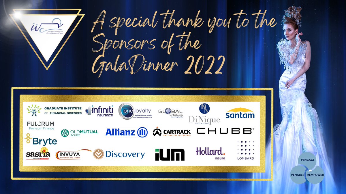 iiwc1898's tweet photo. Thank you to the sponsors of tomorrow's Gala Dinner.
If you would like to be a sponsor at one of out events email info@iiwc.co.za 
For more information about our upcoming events visit:
https://t.co/GzWpUPbKsp
#iiwc #engage #enable #empower https://t.co/SChiY7JHhf