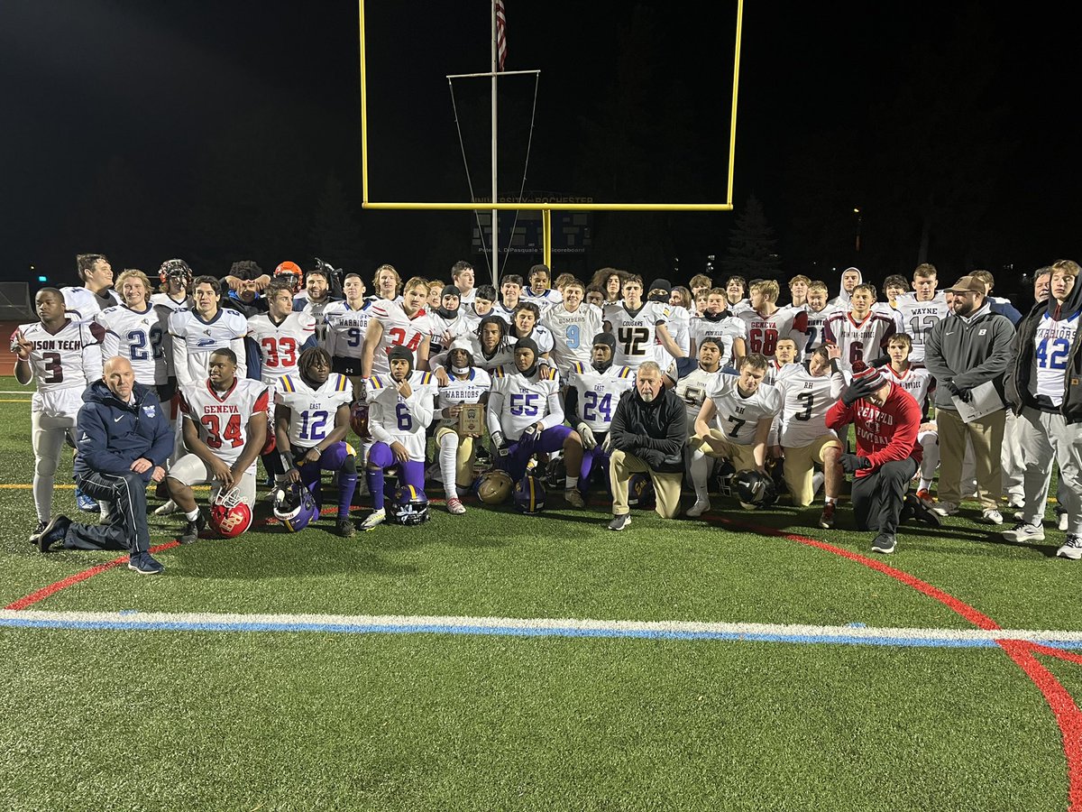 Great time coaching on the East staff for the Annual Eddie Meath Allstar Game and one last chance to coach <a href="/alek_reynolds3/">Alek Reynolds</a> <a href="/SecVFootball/">Section V Football</a> <a href="/PrimetimeBall_/">Primetime585⭕️</a> <a href="/PickinSplinters/">Paul Gotham</a> <a href="/jjDandC/">James A. Johnson</a>