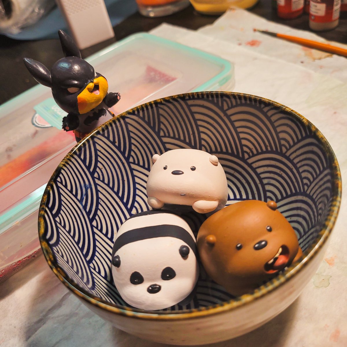 raveneye3d's tweet photo. #webarebears #cuteshit #ass #3D #batman #Pikachu #pikabat #webarebears #cuteshit #ass #3D #3Dprint #3dart  #3dmodeling #art #character #cute #anime #fantasy #game #sculpture #cartoon  #actionfigure #cartoonnetwork https://t.co/q6t7LHwrhD