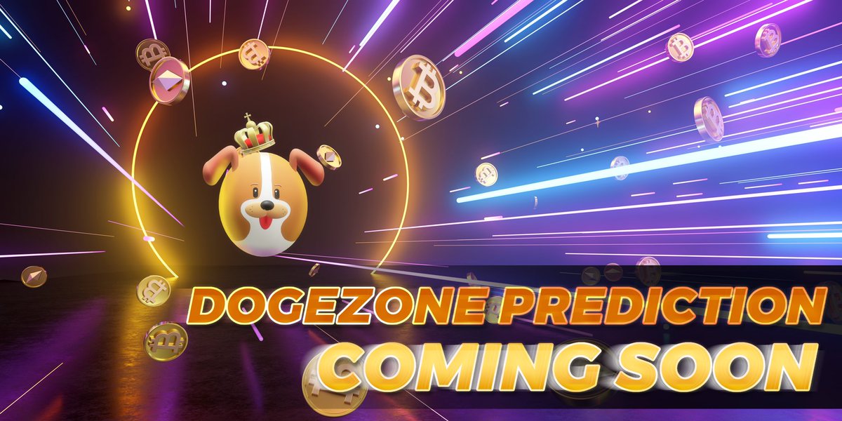 👑 Get ready Dzoners, we have a brand new feature to introduce:

👉 DogeZone BTC Price Prediction 👈

✅ The user(s) whose predicted price is exactly the closing price will be the Jackpot Winner 🤩💰

🚀 More information will be released this week, stay tuned!