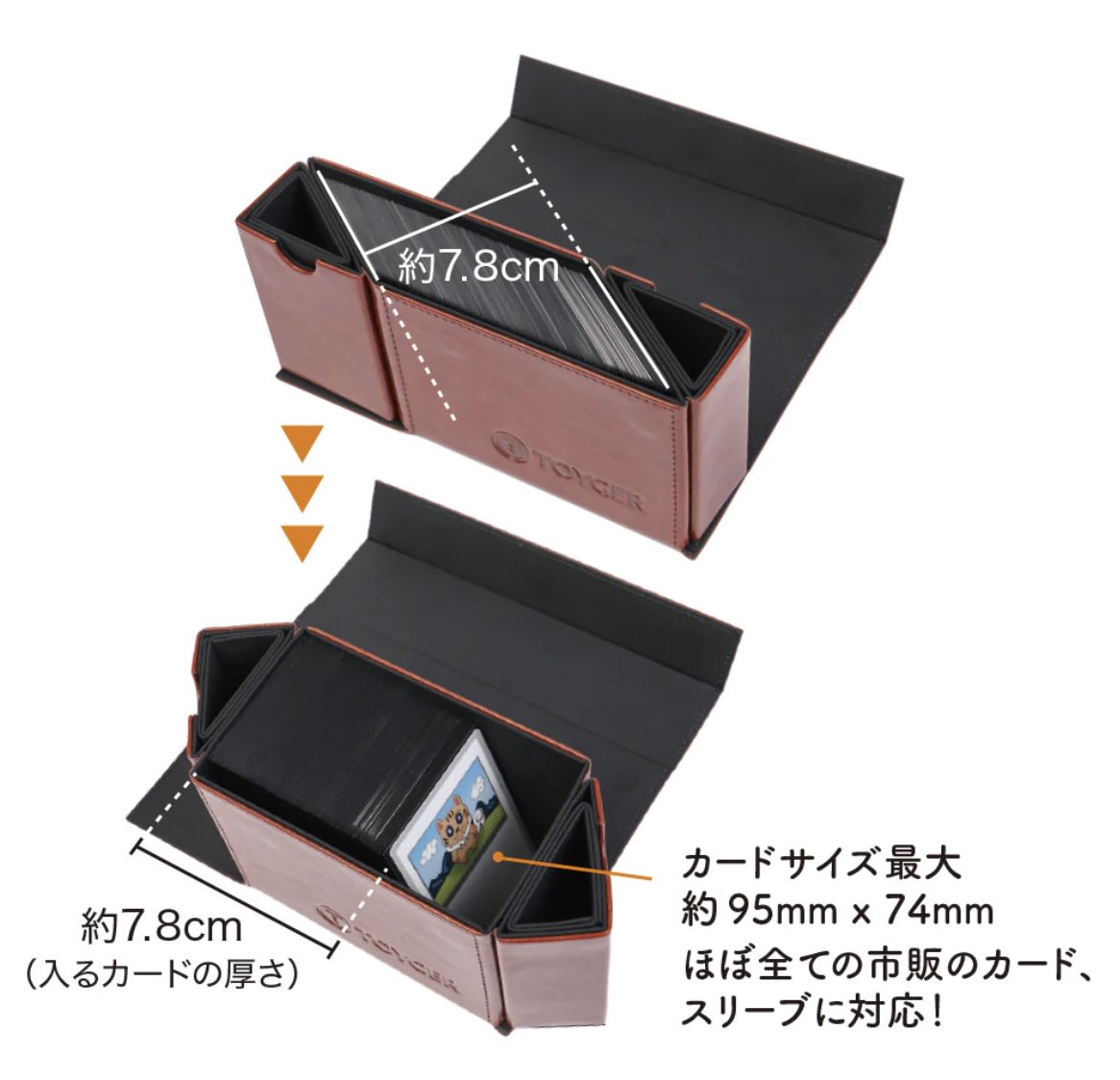 MtgSalon's tweet photo. 🔴MTG SALON 東京新宿🔴
世界初の構造のデッキケース!DeckSlimmer
人気のトイガーのデッキケースが入荷しました😊
定価3480円
↓
店頭販売価格3300円
仕事のバッグにも1デッキ入れちゃおう🧙♂️🧙
#mtg #mtgjp #toyger #deckcase #tokyo #shinjuku https://t.co/hWGfR7Xsao