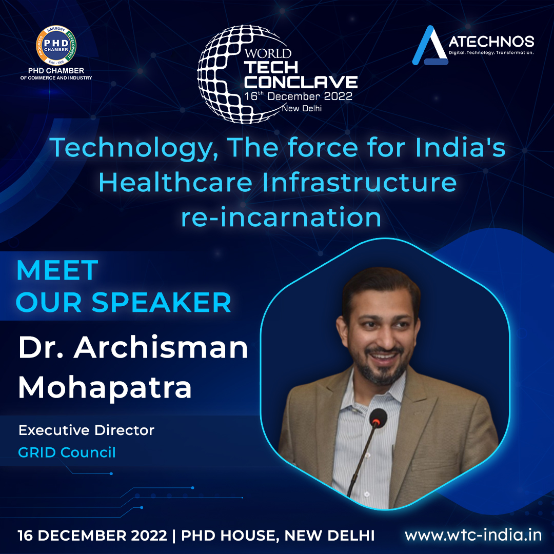 Join Dr. Archisman Mohapatra for the world’s leading technology conclave on 16th December 2022 at the PHD House, New Delhi.

Register Now: wtc-india.in 

#PHDCCI #WorldTechConclave2022 #technology #globalization #economicchallenges #fintech #retailtech #HealthTech