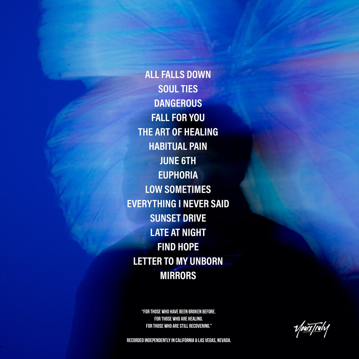 PHORAONE's tweet photo. Tracklist. 

New album “The Butterfly Effect” out next Thursday https://t.co/ieUYC8JhhY