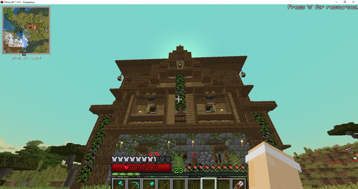 Team_OLM's tweet photo. Catch our Leader @Reapingangel666 tonight over on Twitch playing modded minecraft and continuing to build her village she's got a lot of land to clear as well as trying to figure out how half her mods work catch her at https://t.co/PG2gJ8Nnho at 7pm GMT #zgame #Minecraft https://t.co/ZG6fhZkwa4