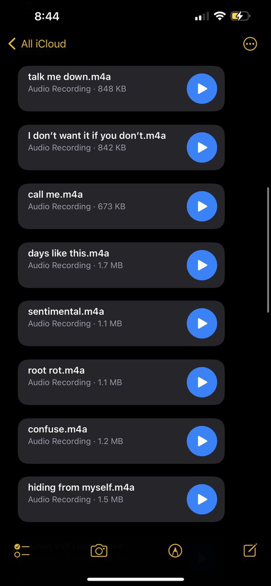 brackbill's tweet photo. a screenshot of the next album’s track list that no one asked for https://t.co/xkmY9TeABJ