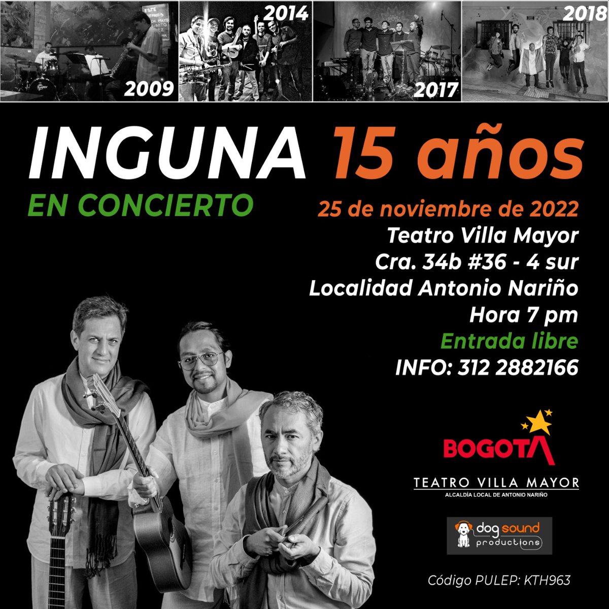 INGUNABAND's tweet photo. Nuestro primeros #15anos celebrando en grande
@TeatroVMayor 
Super #INVITADOS 
😀
#ingunaplayspiazzolla
#bambucosparaelmundo
#piazzolla30añosdesereterno
#bambuco
#Concierto 
#Musica 
#drums 
#flute
#bandola https://t.co/I0ie1bz8F8