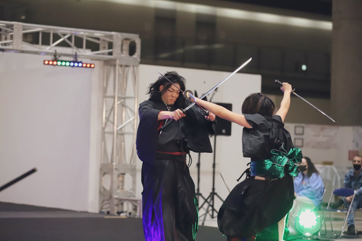 Okaka0302's tweet photo. DESIGN FESTA vol.56

#奏手候 #紅桜剣舞会 #しらぬひ抜刀隊
#デザフェス56
#岡武蔵 #武蔵殺陣道場 https://t.co/gIRWjdN7pQ