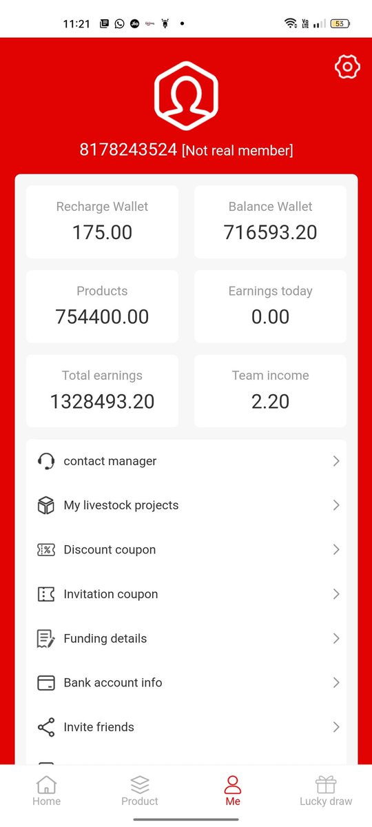 Amitbro61's tweet photo. #LDCCO a online app in which millions of Indians invested turned out to be a fraud company giving offers of 200% 300% or even 400% return on investment but at the time of maturity they are blocking all the withdrawals please look into this https://t.co/u43nBg6wcl