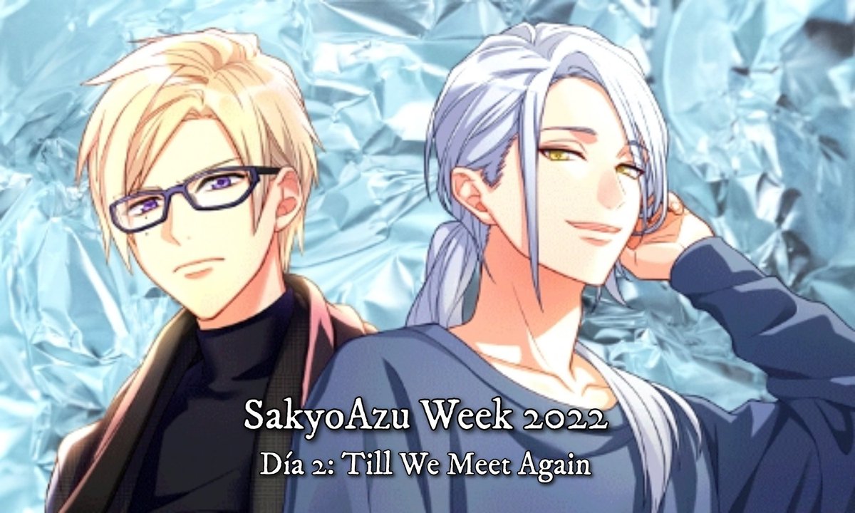 YnR_Fanfics's tweet photo. #YnROneshot #A3_BL #A腐リー #SakyoAzuWeek Till We Meet Again #SakyoAzu #左東 #AzuSakyo #東左 🦄🌈😢

Día 2 de la #SakyoAzuWeek2022 
Tema: Zodiaco

⭐ https://t.co/1sb9pkPDJi https://t.co/7tgI8rQx6f