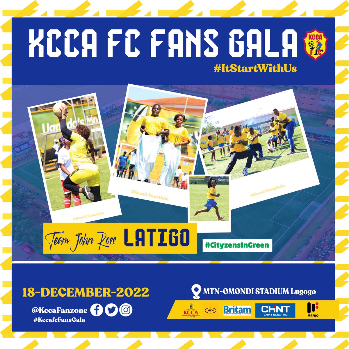 TeamLatigo's tweet photo. Hey you #CityzensInGreen
Winning isn't everything, but wanting to win is. We got to stick to the mentality ๐๐ช. We are the #GreenArmy
#KCCAFCFansGala #ItStartsWithUs
@KCCAFC | @FanzoneKcca https://t.co/CAaAtOISAG