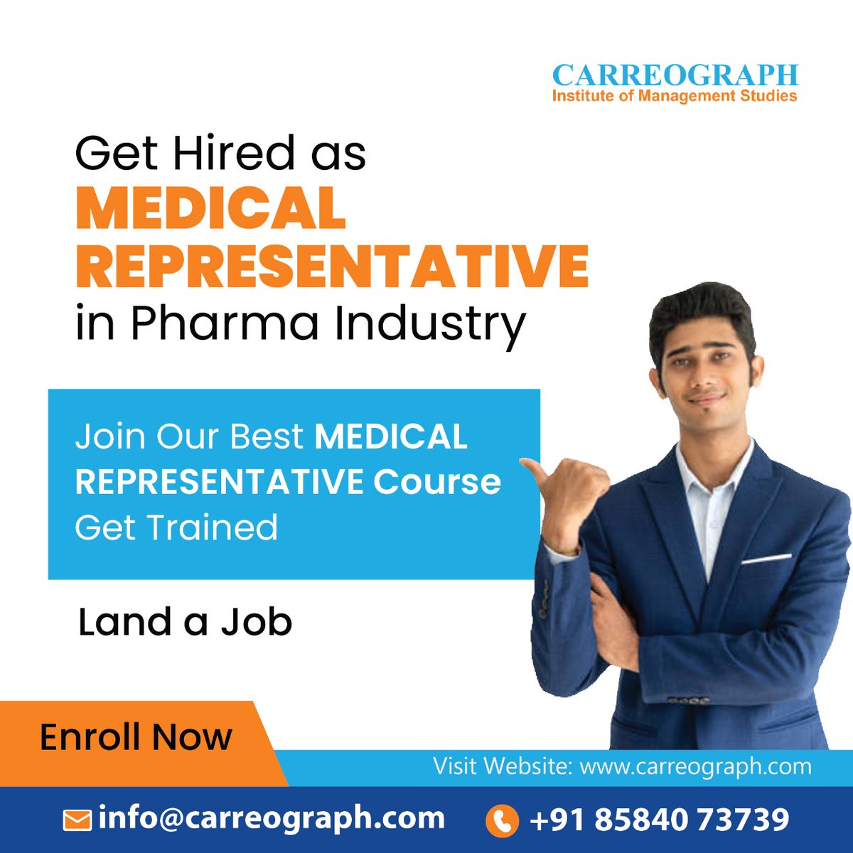 carreograph's tweet photo. Get Hired as MEDICAL REPRESENTATIVE in Pharma Industry
Call - +918584073739
info@carreograph.com
#pharma #pharmacy #medicine #healthcare #health #medical #pharmacology #pharmaceuticals #pharmaceutical #science #pharmacists #medicalaffairs #clinicaltrials #medicalrepresentative https://t.co/9xCVLbSnmb