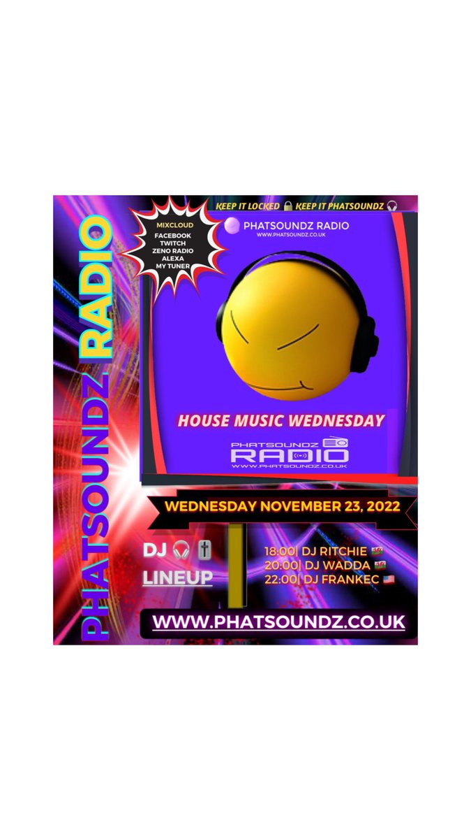 sparklingbean22's tweet photo. #Housewednesday 🙌🎤 line up for todays set!! #Live #Mixcloud @PhatsoundzRadio keep it locked click the link and join the #DJS live https://t.co/iubYao6M4W https://t.co/8HztKHi4YU