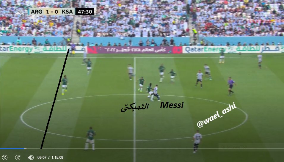 Wael_Ashi's tweet photo. كل الشكر للاخوة المتابعين من المملكة الذين دعموا الحساب ونشروا التحليل بشكل خيالي فكان ذلك مفاجآة سارة جدا

ان شاء الله أكون معكم في مباريات المنتخب السعودي وأحاول على قدر امكاناتي تحليل مبارياته

هذه لقطة نسيتها البارحة لضغط التمبكتي على ميسي وارتفاع خط الدفاع قبيل التعادل https://t.co/cqVr3x8Djk