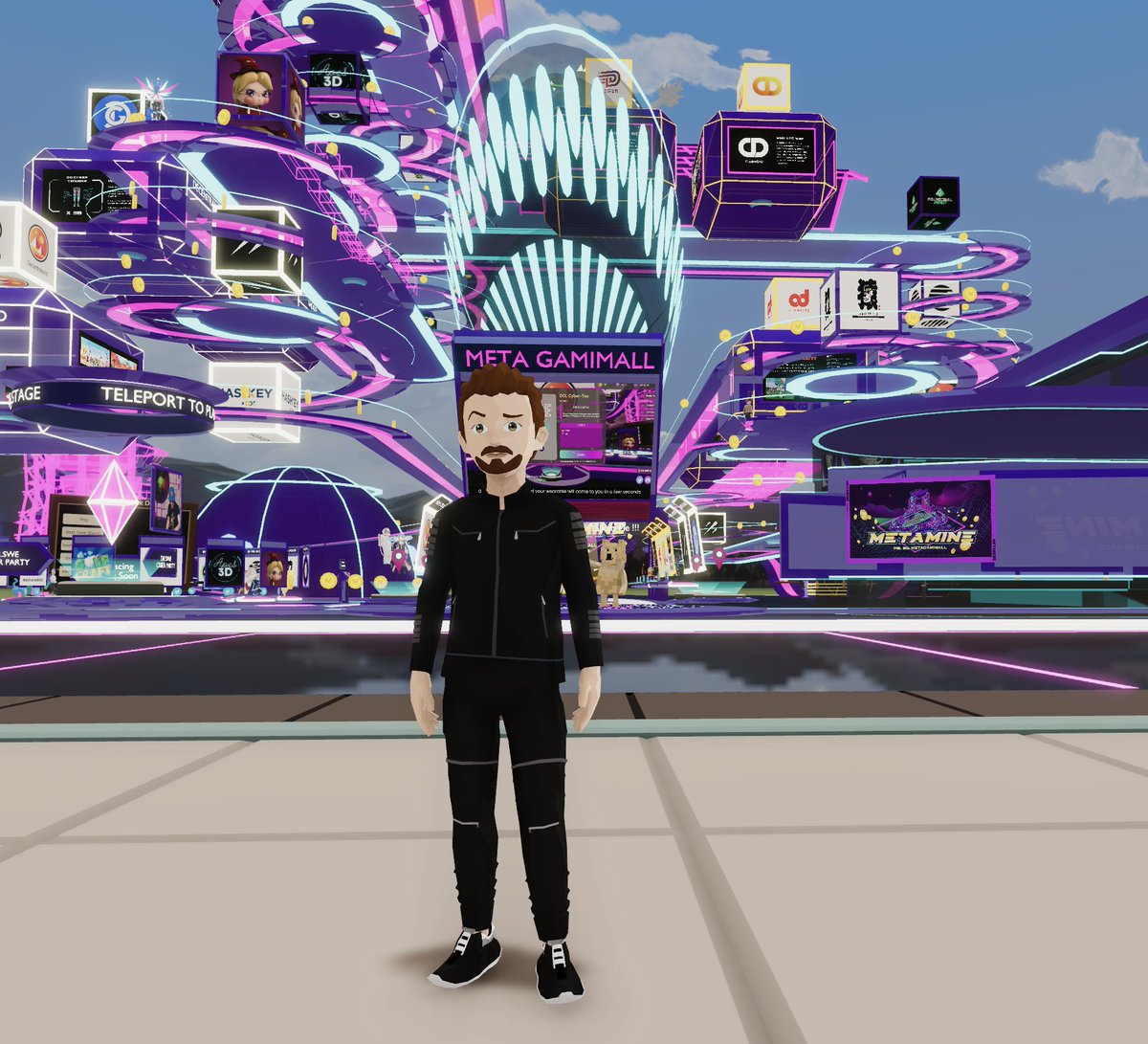 Meta_Pio's tweet photo. See you later in #Decentraland at the MetaMine Event https://t.co/NeQsSaqYyW
