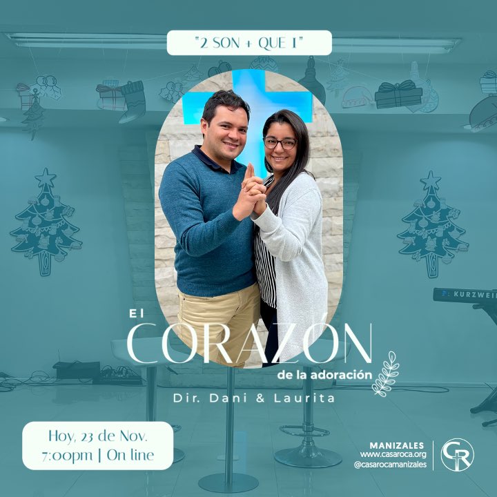 CasaRocaMzl's tweet photo. El costo no es algo a considerar cuando se trata de adorar. 2 son + que 1 | 🔥 “El corazón de la adoración” | Miércoles, 23 Noviembre 2022 | Dir. Dani & Laurita
#casarocanopara #manizales #2022volveraDios #miércoles #adorar #sinconsiderar #corazón #adoración #entregatotal #amor https://t.co/xcJhgcwuWe
