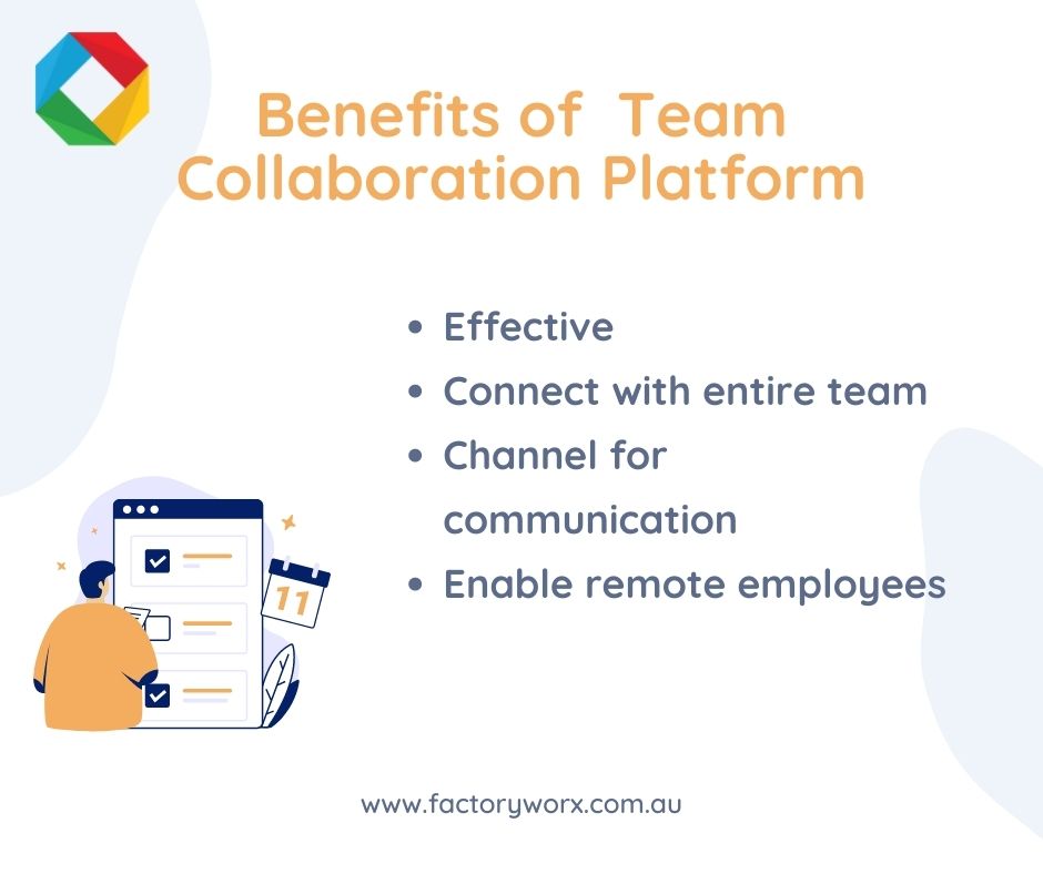 factory_worx's tweet image. Benefits of FactoryWorx&apos;s #teamcollaborationplatform that helps you to increase productivity. bit.ly/3mwOGvO

#FactoryWorx #mesmodule #teamwork #teammanagement #teamcollaborationtool #taskmanagementtool #teamcollaborationsoftware #projectmanagement #teamproductivity
