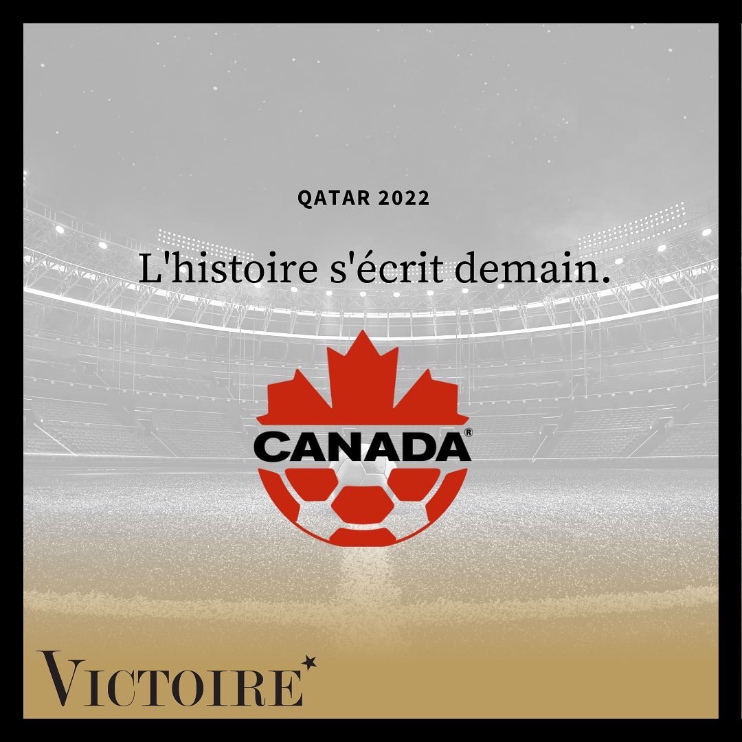 magvictoire's tweet photo. 36 ans se sont écoulés pour les Rouges. Le narratif change dès demain. La nation est derrière le Canada. #WeCAN

#NotreCultureSoccer #CanMNT #FIFAWorldCup #Coupedumonde2022 #Qatar2022 #CFMTL @canadasoccer https://t.co/WwCbhn6MjO