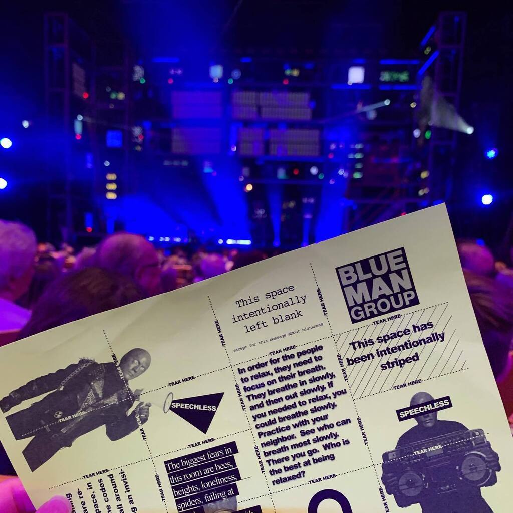 sam_whit22's tweet photo. I’m not sure how to describe Blue Man Group other than weird, but very entertaining. We both really enjoyed the show 🎭 @mesaartscenter 

#bluemangroup #downtownmesa #arizonagram #arizonalife #bluemangroupshow https://t.co/FrCScGtGLd https://t.co/e7YCynBEMB
