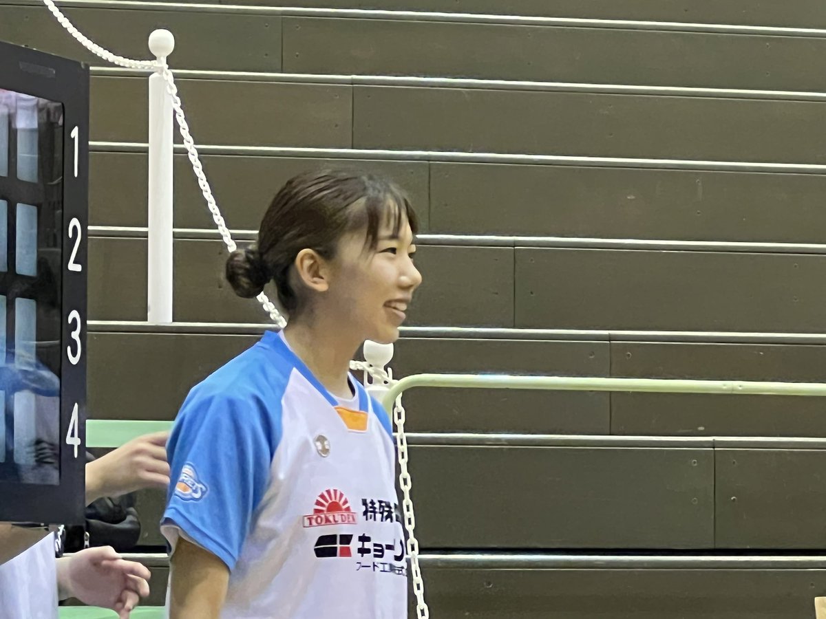wleagbest's tweet photo. 姫路イー��レッツ、爽やかなチーム。なかでも山本美空選手はムードメーカーな気がします。 https://t.co/iiZAnKgt94