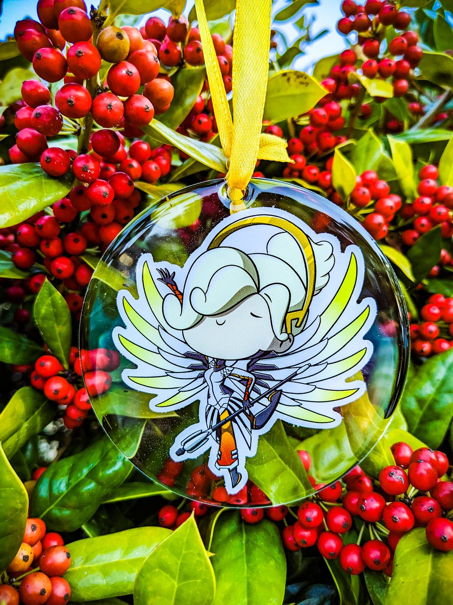 MyCartoonAddic1's tweet photo. Grab a Christmas ornament in my shop! Plenty to choose from! #mercy #Overwatch2 #fanart #artistalley #ChristmasOrnaments #artistsontwitter #artshop #fanartist #handmade #handmadegifts #christmasdecorations https://t.co/et8bIhUxwI