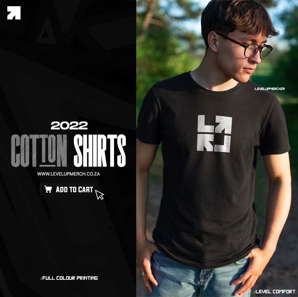 LevelUpMerchZA's tweet image. Fresh Cotton T-Shirts on it's on way and ready to be printed on.

Sizes: S - 3XL
Colours: Black &amp;amp; White
Printing: Full Colour Printing Front &amp;amp; Back

So what are you waiting for? Head on over to our store at levelupmerch.co.za

#SAGamingCommunity #CottonShirts #LevelupMerch