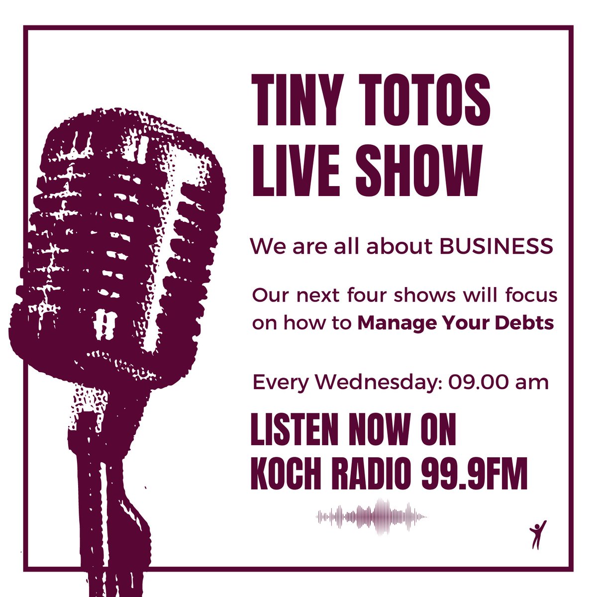 Je ungependa kujijulisha kuhusu why debt management is important? Usikose kujiunge na field support agent (FSA) Doncalos Omondi leo kuanzia 9-10am on 99.9 <a href="/KochfmKorogocho/">KOCH FM Radio</a>  for more. Waweza pia skiza online kupitia zeno.fm/radio/kochfm/ #Transformingchildcare #Transforminglives