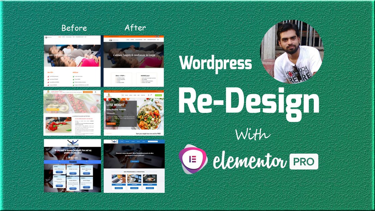 ArmanShohan's tweet photo. I will design or redesign your website using elementor pro

Hire me: https://t.co/B4ap3bAc8W

Service area: Business website, Landing page, redesign website, rebuilt website

#designWordpress #elementorPro #redesignWebsite #elementor https://t.co/1GTkEsYraa
