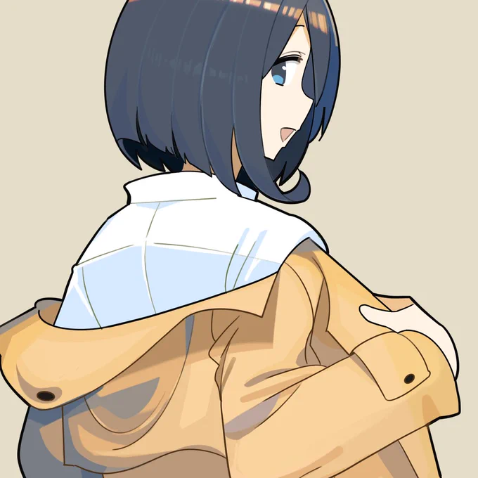 ベットに寝そべり肘をつく。「今日の仕事はどうだった」とか「今日の弁当も美味かった」とか適当な話に相槌打って、コートを脱ぐ後ろ姿を鑑賞するOLの姿から俺の彼女に姿を変えるこの瞬間がたまらなく好きだ#ウマ娘 #ウマ娘プリティダービー #エイシンフラッシュ 