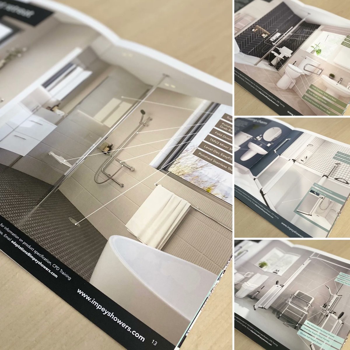 TheOTShow's tweet photo. Sneak peek at the latest adapted bathroom designs being premiered @TheOTShow
Visit @Impeyshowers to pick up your copy where you can also explore these designs in Virtual Reality!
#AdaptForChange #TheOTshow https://t.co/OcSWRRYDao