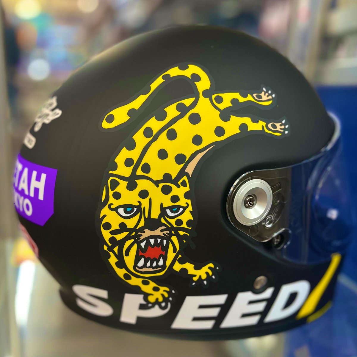 洗濯機可 SHOIEI グラムスター チーター TC-2 コーティング済 試着のみ