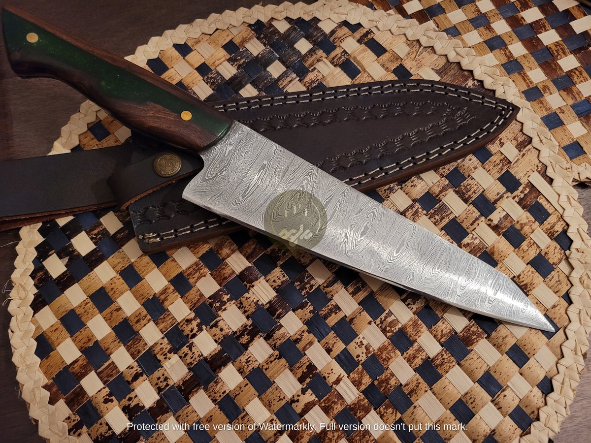 SuperGoldKnives's tweet photo. Excited to share the latest addition to my #etsy shop: Handmade Damascus Steel Full Tang Kiritsuke Style Chef Knife with Rosewood Hybrid Handle-Christmas, Birthday, Anniversary Gift for him/her https://t.co/MJovuNFL55 #brown #birthday #christmas #green #personalized https://t.co/Ji7ZVLqD7k